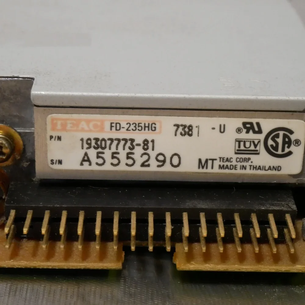 Teac 3.5 inch 1.44MB Internal Floppy Disk Drive FD-235HG Tested & Working - 16‎